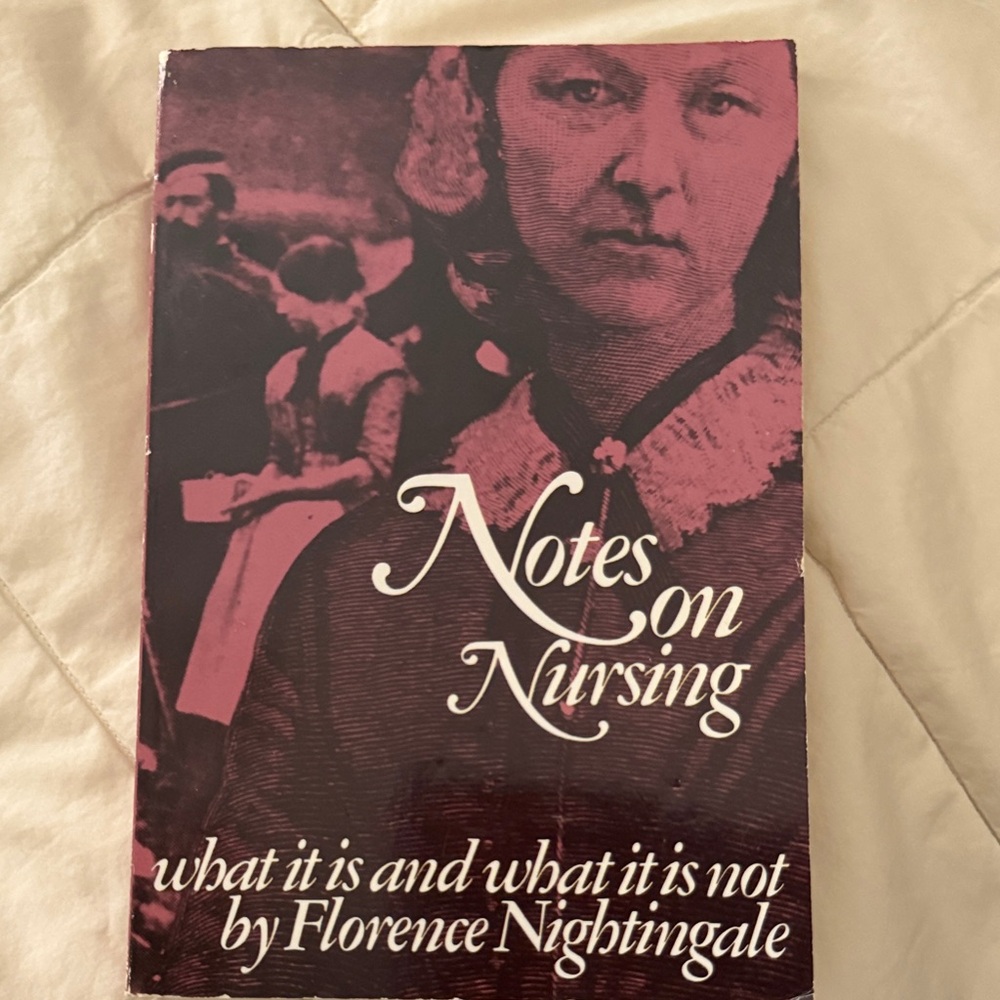 Notes on Nursing by Florence Nightingale — Pink Cover Edition